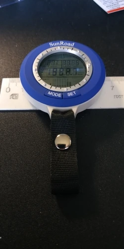Sunroad SR204 Mini LCD Digital Fishing Barometer Altimeter