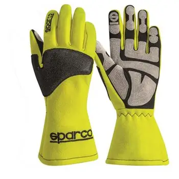 

00130312GI pair of Sparco gloves Mx-Fluo H-9 Tg12 Gi