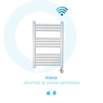 

Wi-Fi MALLORCA white matte OCR Compatible with iOS and Android • Alexa and Google Home