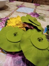 Lirio de agua flotante Artificial, decoración de estanque de flores de loto EVA, 10cm, ornamento de planta, decoración de jardín para el hogar, 5 uds.