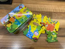 Wooden Puzzle Learning-Toys Kids Toy Early-Educational Child 60pieces Animal for Christmas-Gift