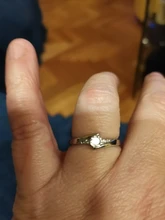 AAA superior Cubic Zirconia anillos de promesa de Color plata anillos de compromiso de boda regalos de aniversario para la Mujer