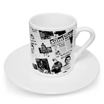 

Personalized Is Retro Newspaper Design Turkish coffee Cup-2