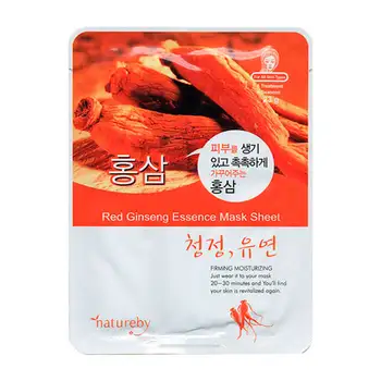 

Fabric mask natureby red ginseng Essence Mask Sheet