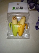 Goma de borrar con motivos frutales para niños, lápiz con motivos frutales, 2 uds.