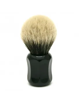 

Shavemac Shaving Brush CB3 Silvertip 2-Band 52mm Black