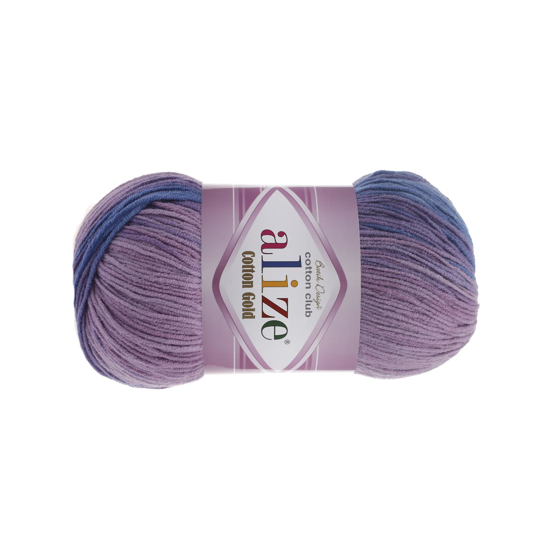Yarn Alize cotton gold batik 55% 45% acrylic in the motor 330 m. 100 gr./price for 5 coils | Дом и сад