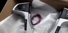 PUFEITE-Botón de volante para Hyundai VERNA SOLARIS, botón de control de música y volumen de audio