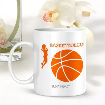 

Personalized Professional Basketball Player White Mug Cup-002