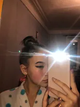 Lápiz Delineador de ojos líquido, negro, de secado rápido, suave, Lápiz Delineador de ojos a prueba de manchas, cepillo potenciador de párpados, 1 Uds.