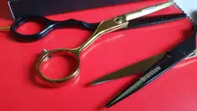 Hairdressing-Barber Scissors Cutting-Shears Hair-Style Thinning Professional Brainbow
