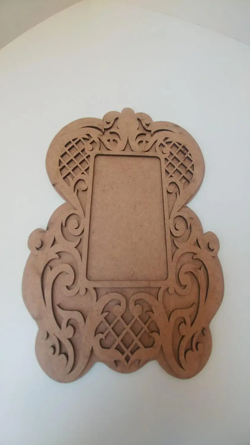 Lazer Kesim Mdf fotoaguraf chercevesi Resimlik(Boyanabilir