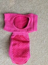 Las nuevas mujeres antideslizante calcetines de Yoga dos del dedo del pie algodón deportivo, Pilates calcetines ventilación secado rápido Ballet profesional calcetín de baile zapatillas