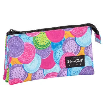 

Pencil pouch Blackfit 8 Cookies threefold