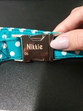 Collars-Tags Puppy-Dog-Collar Adjustable Personalized Medium Dogs Nylon Dot for Small