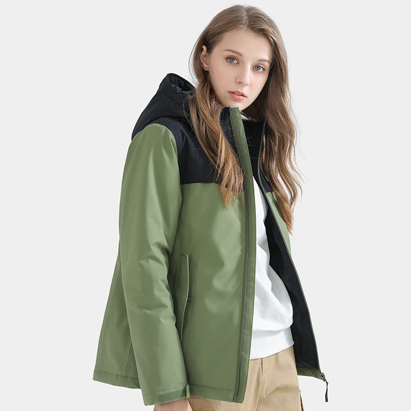 womens waterproof windproof parka