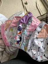 [Simfamily] 6 uds pañal + 6 uds insertar pañal de tela lavable cubierta de pañal ajustable reutilizable de tela pañales disponibles cubierta de pañal