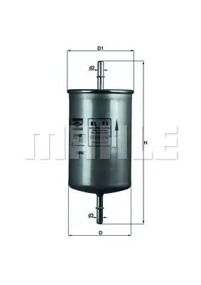 Фильтр топливный Volvo S40/V40/V70/S80/90 1.6-3.0 95, Mitsubishi