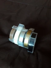 Ribbon Label-Maker Embossing-Tape Printer DYMO Motex E-101 for 3D 5pcs 9mm Plastic 12695