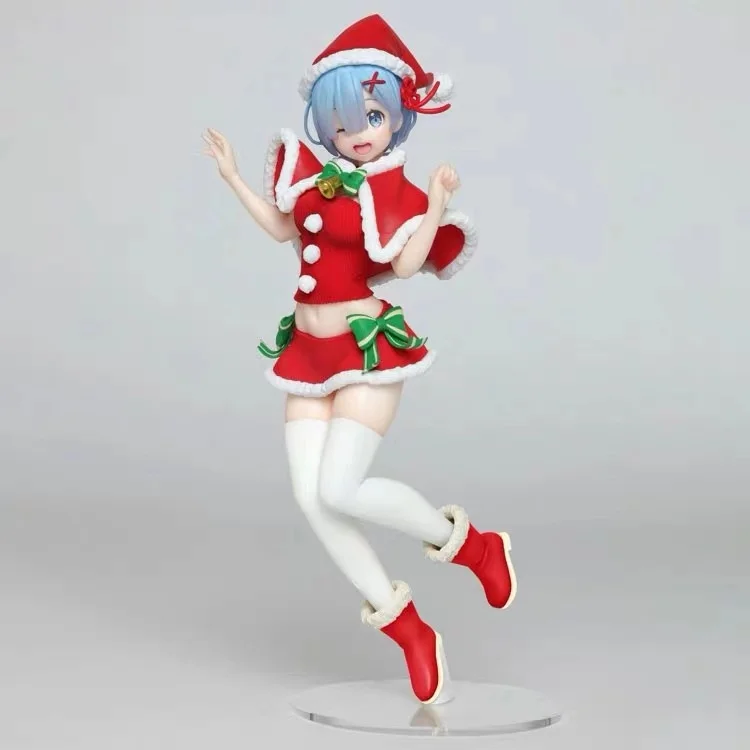 В наличии Re Zero начала жизни в другом мире рисунок Rem ПВХ фигурка модель
