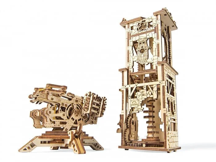 Сборная модель Ugears Башня-аркбаллиста | Игрушки и хобби