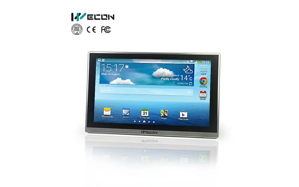 Wecon 12 дюймов Android HMI(панели Android) с емкостным сенсорным экраном высокая скорость и производительность