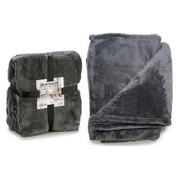 

Blanket Anthracite Plush Anthracite (200 x 150 cm)
