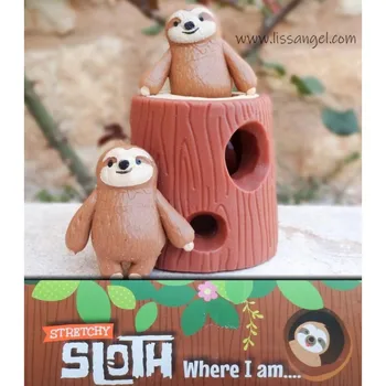 

Set of 3 Squishies: Sloths on their Log