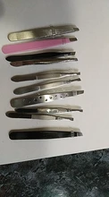 Pinzas para cejas de acero inoxidable, juego de 10 unidades, pinzas para el pelo, pinzas para recortar cejas, pinzas para extensiones de pestañas, utensilios de belleza para maquillaje