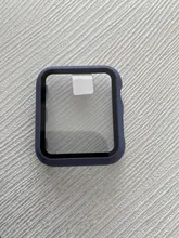 Cristal + funda para apple watch, Protector de pantalla templado de 44mm, 40mm, 42mm y 38mm, accesorios para apple watch series 6, 5, 4, 3