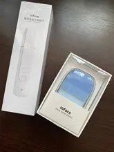 Inface xiaomi-cepillo de limpieza Facial sónico eléctrico, versión actualizada, limpieza profunda con cepillo, herramienta impermeable