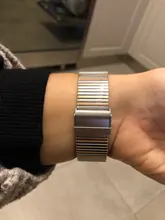 Correa de malla de acero inoxidable para Apple Watch 6 SE, correa de color de 44/42mm para iWatch Series 4 5 6 42mm 38mm