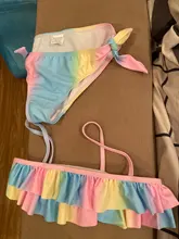 1 ~ 14Y chicas traje de baño de alta calidad niñas traje de baño dos piezas set de Bikini de niños Biquini Infantil traje de baño para children-ST108mix