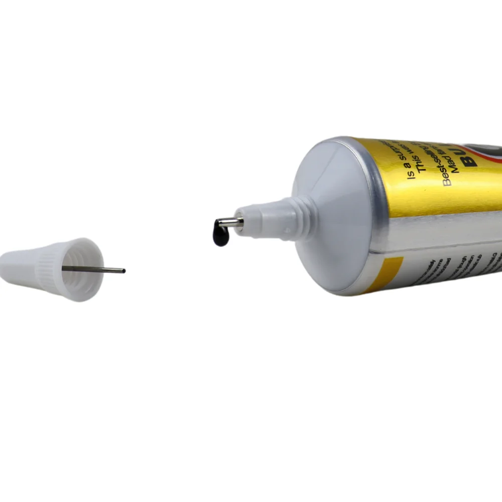 15ML 50ML 110ML Bulaien T7000 Black Contact DIY Glue Repair Adhesive With Precision Applicator Tip 6