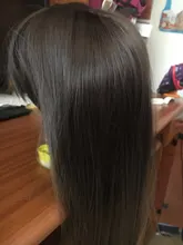 Pelucas de cabello Natural para Mujeres Afro, pelo sintético largo y liso, color marrón ombré, resistente al calor, a la moda, para Cosplay diario