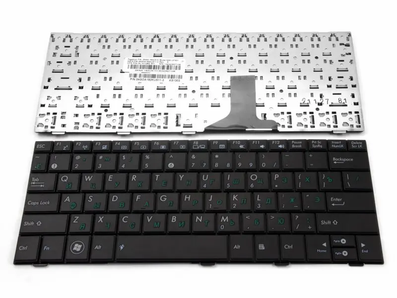 Клавиатура для ноутбука ASUS Eee PC 1005 1008HA 1001 1001PX ( MP-09A33SU-5282 MP-09A33SU-5283) | Компьютеры и