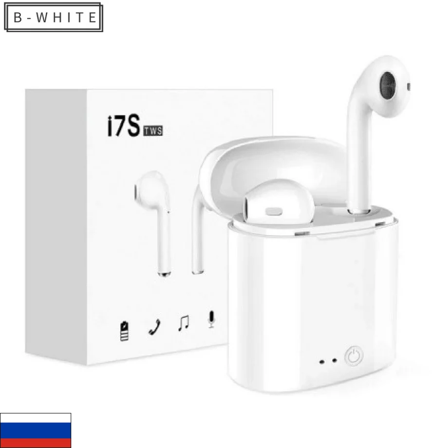 Беспроводные Bluetooth наушники i7S TWS | Электроника