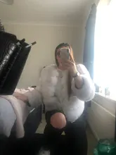 ZADORIN-abrigos de visón de S-3XL para mujer, Top de piel sintética rosa a la moda, prendas de vestir cálidas y gruesas, chaqueta de piel falsa para invierno, 2020