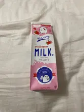 Estuche escolar de Corea para niños y niñas, estuche de lápices de leche inusuales, material escolar