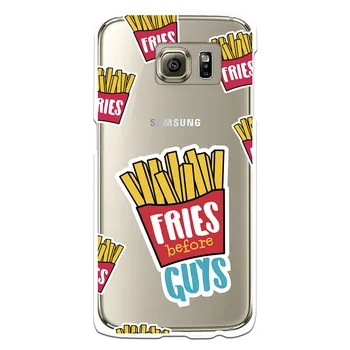 

Stand case costume drawing Fries WP021 for Samsung Galaxy S6