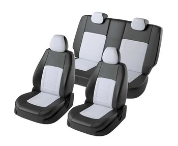 

For Kia Rio-3 (UB) (Kia Rio-3) 2011-2017 Kit model cases on the seat of экокожи-model турин ekokozha