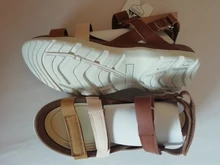 GRITION-Sandalias planas de mujer, calzado de playa, informal, antideslizante, ligeras, de goma sintética, transpirables, para senderismo, verano, arena, talla 41, 2021