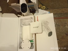 ANRAN-Mini Kit de videovigilancia de 3MP, sistema de grabación de Audio CCTV, impermeable, Conector de cámaras IP inalámbrico para exteriores y visión nocturna de juego