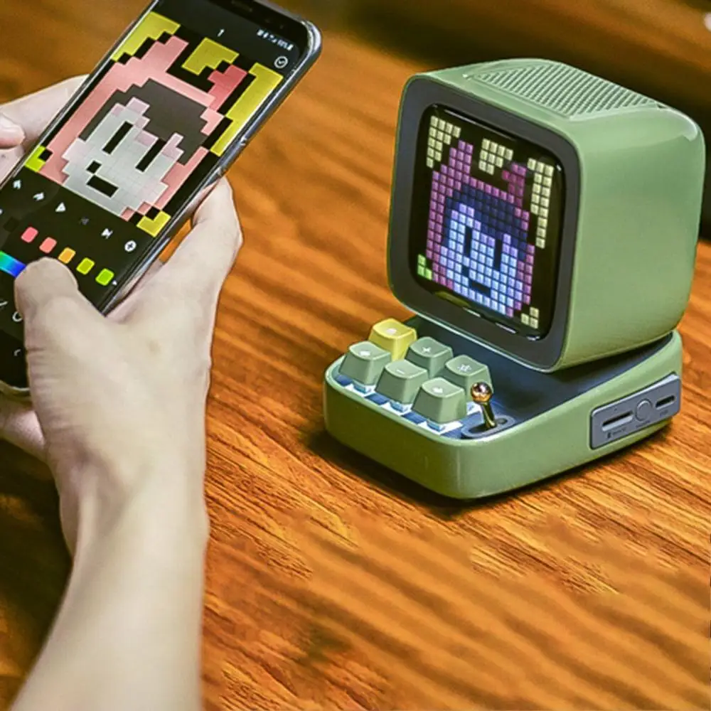 Mini Retro Game Console Speaker Box Cassa