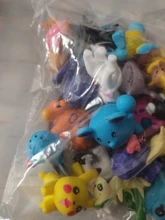 2-4cm 24/144 Uds Takara Tomy Pokemon figuras de acción de juguete Mini figuras de juguete MODELO DE Pikachu Anime niños muñeca de regalo de cumpleaños