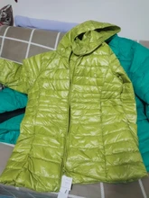 NewBang-Chaqueta de plumón largo con capucha para mujer, chaqueta ultraligera de invierno, abrigos de talla grande, 7XL, 8XL