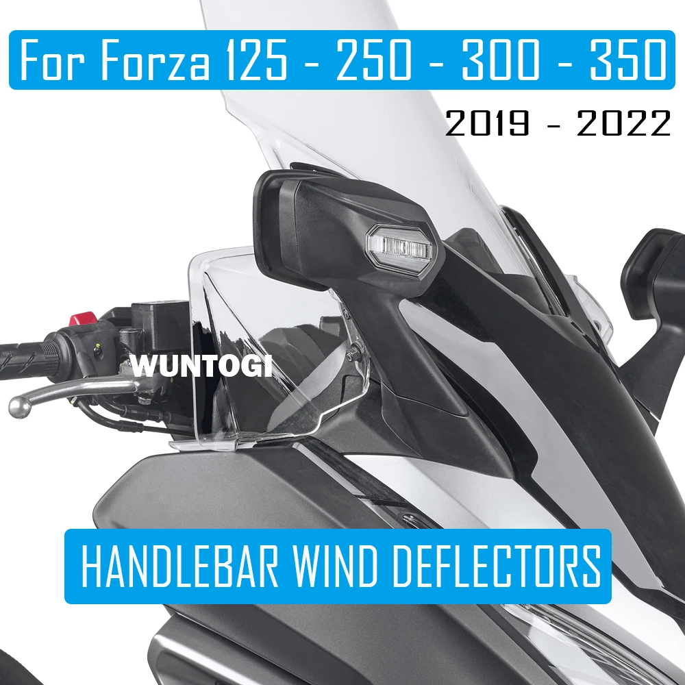 Fits Forza Accessories Handguards Wind Deflectors Handlebar Wind