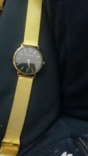 Japón Movimiento de Cuarzo de Alta Calidad 36mm hannah Martin Mujeres de Malla de Acero Inoxidable de Oro Rosa Damas Impermeable Reloj Dropshipping