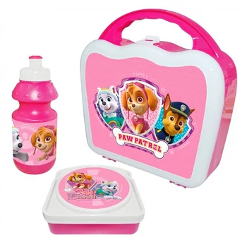 

Set maletín cantimplora 350ml. sandwichera Patrulla ENVIOS GRATIS en 48/72 horas desde España