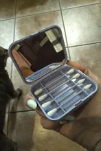 Bastoncillos de algodón reutilizables para limpieza de oídos bastoncillos de silicona para cosméticos, para limpieza de maquillaje, retoques, de doble cabeza, 4 Uds.